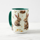 Tasse de Pâques, tasse de lapin (Devant gauche)