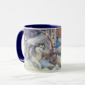Tasse de paquet de Malamute (Devant gauche)