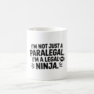 Tasse de parajuriste Ninja juridique | Cabinet d'a
