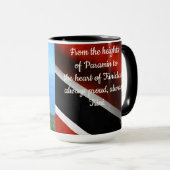 tasse de Paramin de Trinidad (Devant droit)