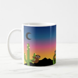 Tasse de paresse de Mojave, paresses sur le