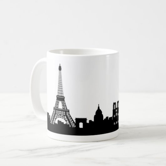 Tasse de "Paris" (Devant gauche)