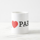 Tasse de PARIS du "AMOUR" I (Centre)