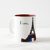Tasse de Paris France (Devant gauche)