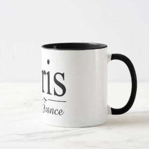 Tasse de Paris France - choisissez le style et la