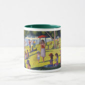 Tasse de parodie de Seurat (Centre)