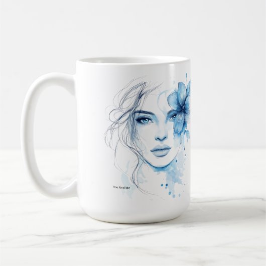 Tasse de paroles de chanson MemoryUs You And Me (Gauche)
