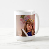 Tasse de parrain de Harry - Amy lisant Cendrillon (Devant droit)