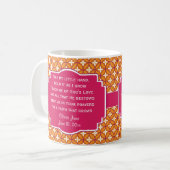 Tasse de parrain - Fuschia (Devant gauche)