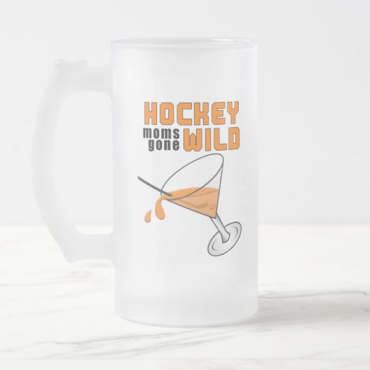 Tasse de partie de maman d'hockey (Gauche)