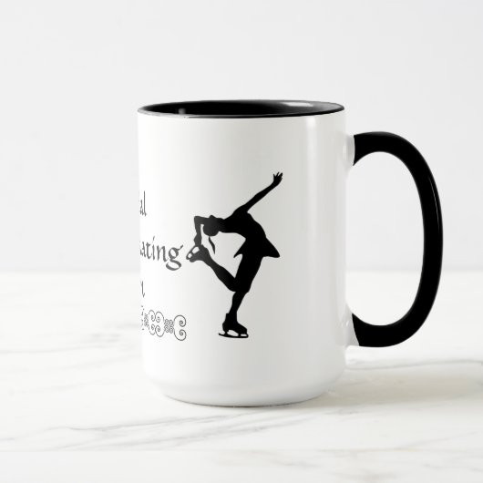 Tasse de patineur artistique - MAMAN (Droite)