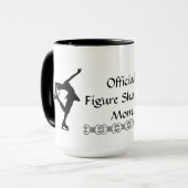 Tasse de patineur artistique - MAMAN (Devant gauche)