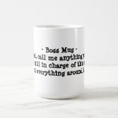 Tasse de patron (Centre)