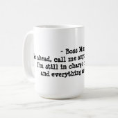 Tasse de patron (Devant gauche)