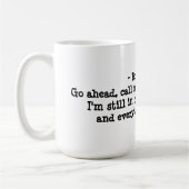 Tasse de patron (Gauche)