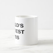 Tasse de patron d'Okayest du monde (gros (Centre)