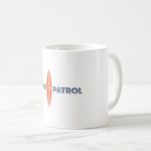 Tasse de patrouille d'aube (Devant droit)