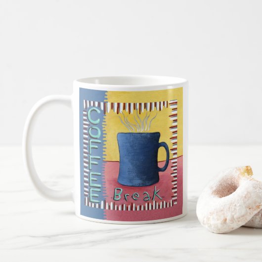 Tasse de Pause Café (Avec donut)