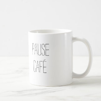 Tasse de pause-café