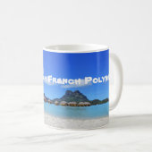 Tasse de pavillons d'Overwater de Polynésie (Devant droit)
