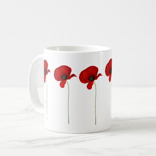 Tasse de pavot (Devant gauche)