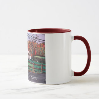 Tasse de paysage de ferme