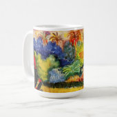 Tasse de paysage de Gauguin Tahitian (Devant gauche)