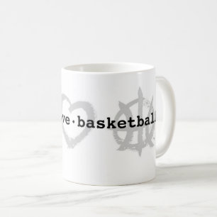 Tasse de PeaceLoveBasketball