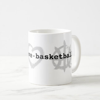 Tasse de PeaceLoveBasketball
