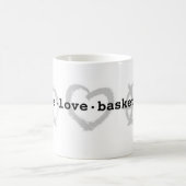 Tasse de PeaceLoveBasketball (Centre)