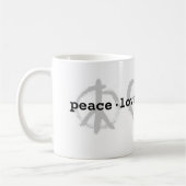 Tasse de PeaceLoveBasketball (Gauche)