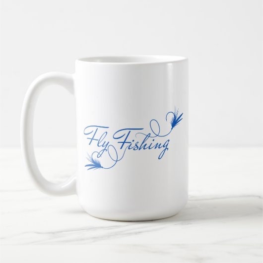 Tasse de pêche à la mouche (Gauche)