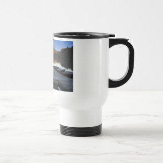 Tasse de pêche allée de voyage