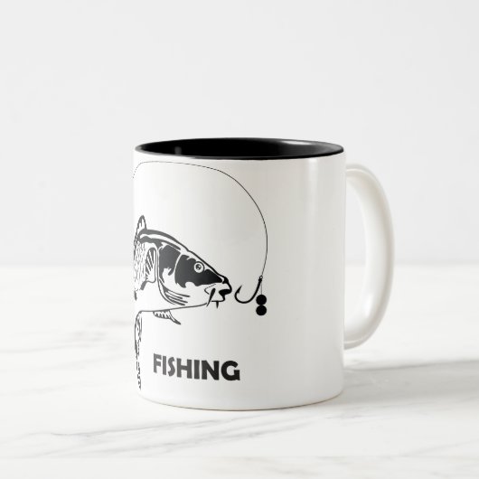 Tasse de pêche de carpe (Devant droit)