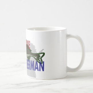 Tasse de pêcheur de brochets vairons du Wisconsin