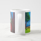 Tasse de peinture d'amis tomate (Dos)