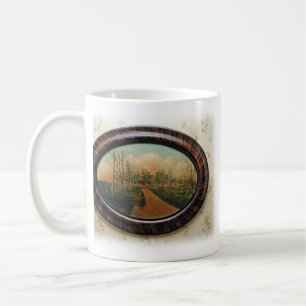 Tasse de peinture de ferme