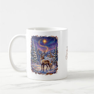 Tasse de peinture de Noël