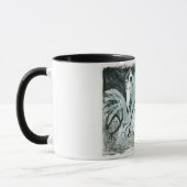 Tasse de peinture d'oiseau (Gauche)