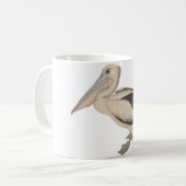 Tasse de pélican de John Gould (Devant gauche)