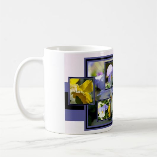 Tasse de pensée de baisse de rosée (Gauche)
