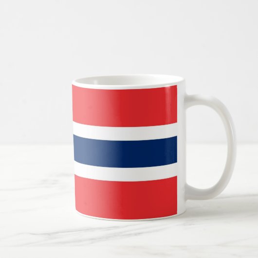 Tasse de pentagone étoilé de la Norvège (Droite)
