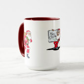 Tasse de Père Noël (Devant gauche)