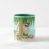 Tasse de Père Noël de plage (Centre)