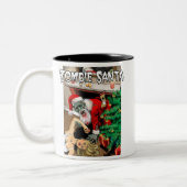 Tasse de Père Noël de zombi (Gauche)