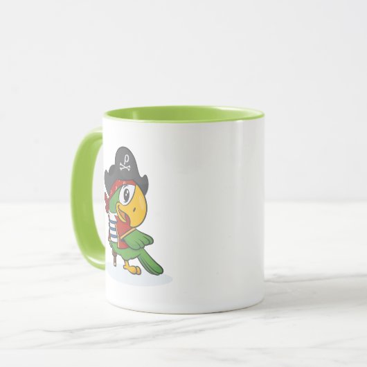 tasse de perroquet de nCoder (Devant gauche)