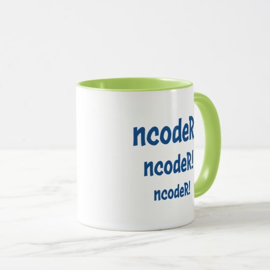 tasse de perroquet de nCoder (Devant droit)