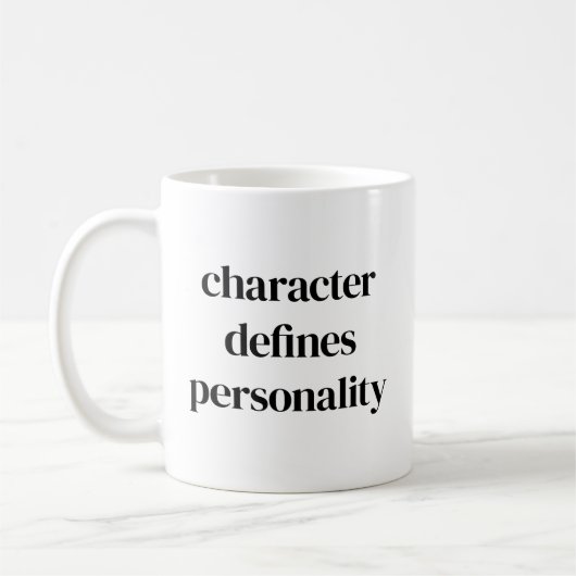 Tasse de personnage (Gauche)
