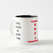 Tasse de personnalité d'ESFJ (Devant gauche)