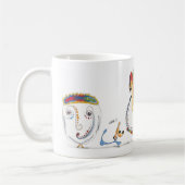 Tasse de personnes de Picasso (Gauche)